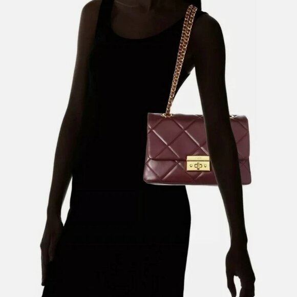 ALDO Quilted Double Chained Cross Body Bag - Picture 6 of 6